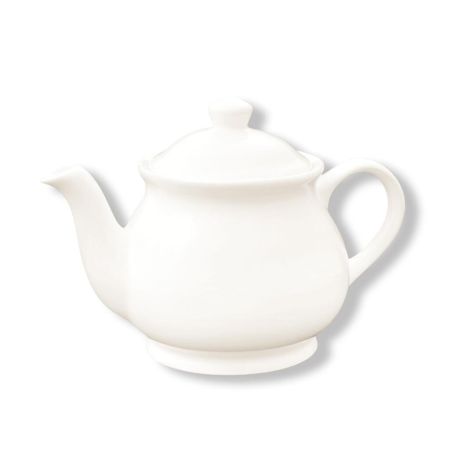 Чайник 620 мл d 12 см h13 см белый фарфор P.L. Proff Cuisine [1]