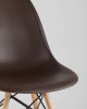 Стул Eames DSW коричневый x4