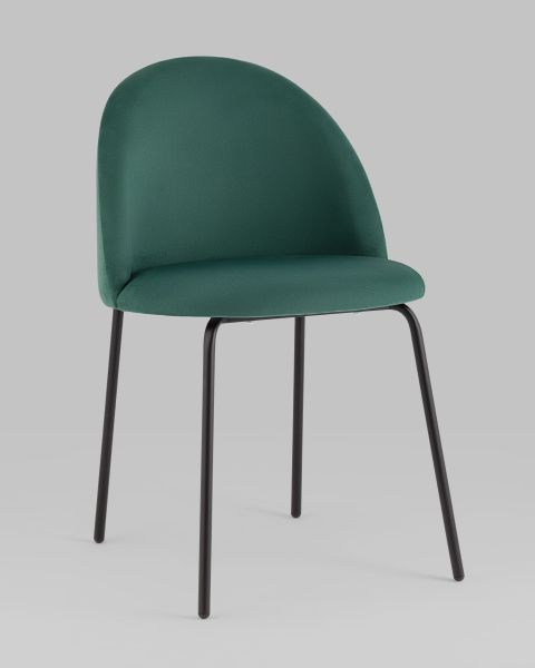 Стул Коди велюр зелёный