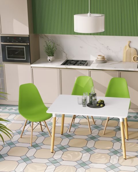 Стол Oslo Rectangle WT белый