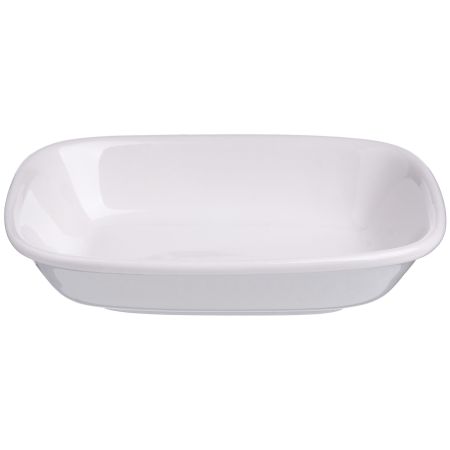 Соусник 100 мл. 120*85 мм. h=30 мм., касалетка Белый, форма Гурмэ Bonna /1/12/3612/