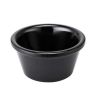 Соусник  50 мл d 7 см h3,7 см круглый набор 12 шт. пластик черный SUNNEX