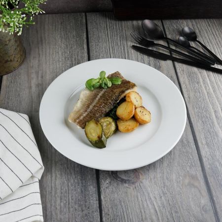 Тарелка d 27,2 см h2,2 см белая фарфор Glory Eco P.L. Proff Cuisine [4]