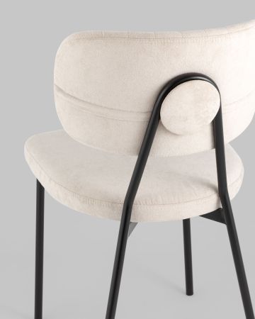 Стул Ханна велюр бежевый