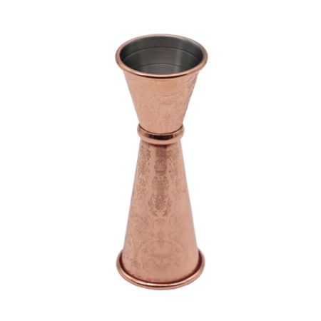 Джиггер 25/50 мл нерж. медный цвет с рисунком B'Guys P.L.- Barbossa