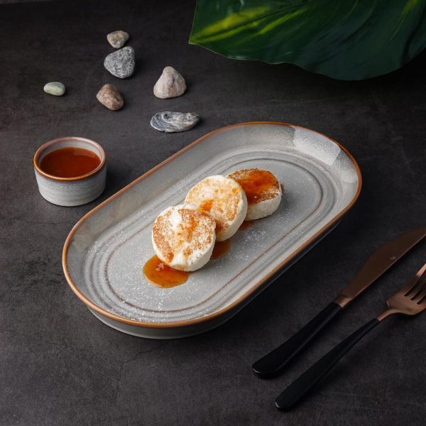 Блюдо овальное 30*16,5 см h3 см Evolution Mont Blanc P.L. Proff Cuisine [3]