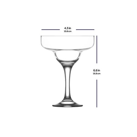 Рюмка коктейльная 300 мл Маргарита "Мискет" d 10,8 см h16,8 см LAV [6]