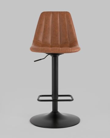 Стул барный Code экокожа коричневый