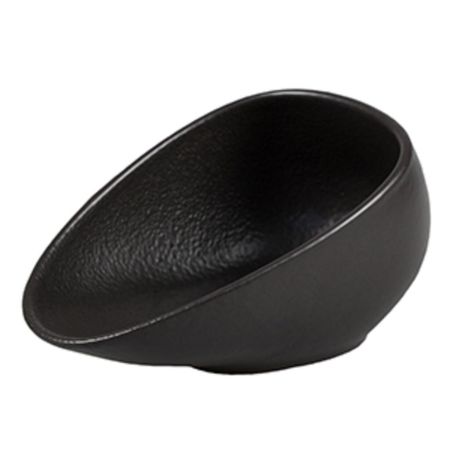 Салатник 150 мл 14,5*9,4 см h7 см Side Up Smooth Black Raw Stellar P.L. Proff Cuisine [6]