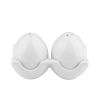 Набор для специй 2 предмета Яйцо на подставке белый фарфор P.L. Proff Cuisine [1]