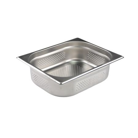 Гастроемкость 1/2 h=100 мм. 325*265 мм. 6 л. нерж. перфорир. d=4 мм. MGsteel /1/12/
