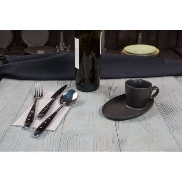 Кофейная пара 100 мл d 6,8 см h6 см Espresso Black Raw Stellar P.L. Proff Cuisine [6]