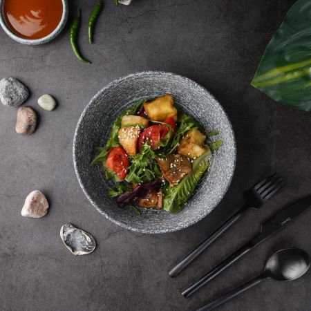 Салатник 950 мл d 20 см h5,3 см Stone Untouched Taiga P.L. Proff Cuisine [1]