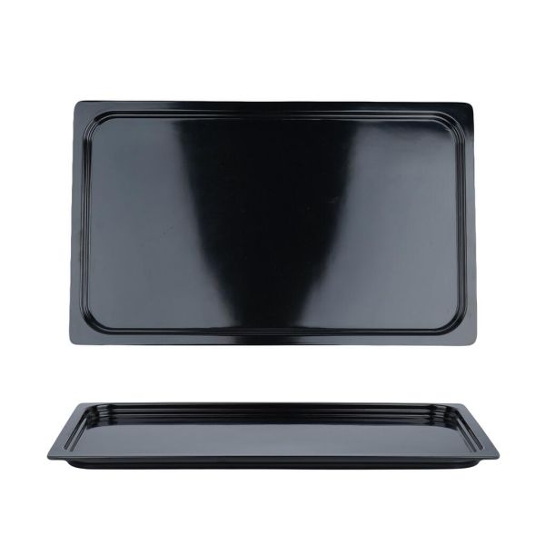 Гастроемкость 1/1 h20 мм пластик меламин 528*320*20 мм 13,5 л Black P.L. Proff Cuisine
