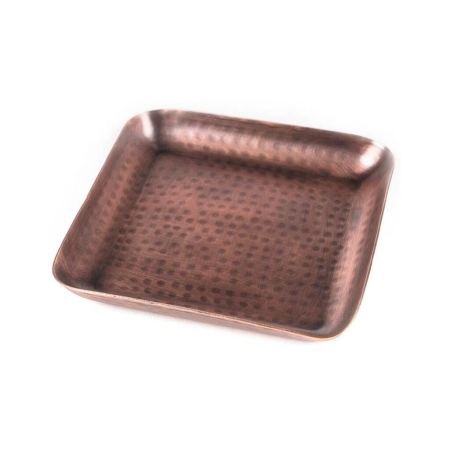 Блюдо квадратное 13*13 см (поднос) "Antique" нерж. под медь P.L. Proff Cuisine