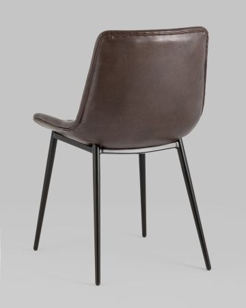 Стул Деймон экокожа коричневый