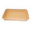 Корзина для хлеба и выкладки 45*31 см h6 см плетеная ротанг бежевая SUNNEX