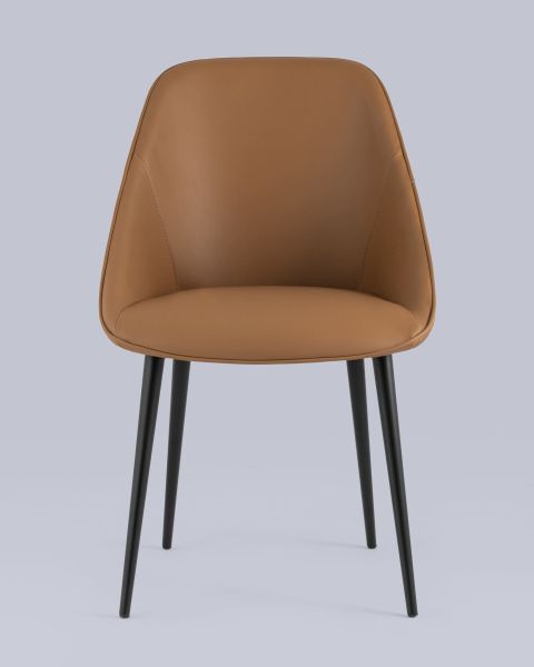 Стул Бланш экокожа коричневый