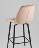 Стул барный Флекс с поворотным механизмом велюр капучино