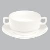 Бульонная пара 350 мл d 11,5 см h6 см белая фарфор Stackable P.L. Proff Cuisine [4]