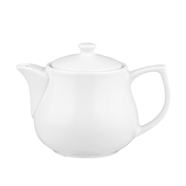 Чайник 700 мл d 11,5 см h10,4 см белый фарфор P.L. Proff Cuisine [1]