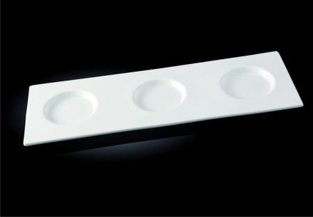 Поднос для подачи 35*12 см. Wilmax /1/24/