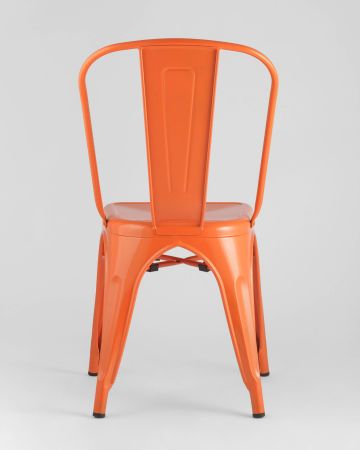 Стул TOLIX оранжевый глянцевый