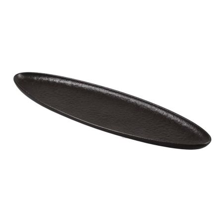 Блюдо овальное 40*11,5 см h2,4 см Smooth Black Raw Stellar P.L. Proff Cuisine [4]