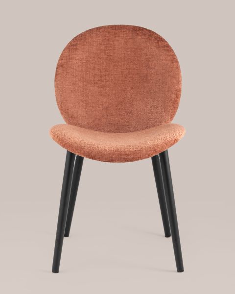 Стул Эллиот ткань альпака терракотовый 2 шт.
