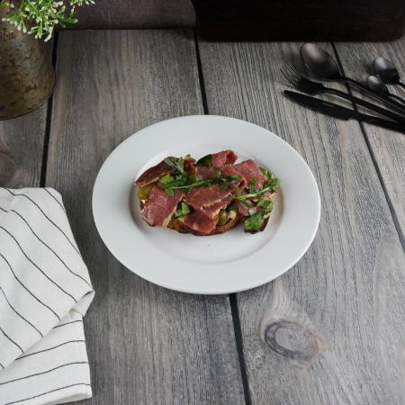 Тарелка d 27,2 см h2,2 см белая фарфор Glory Eco P.L. Proff Cuisine [4]