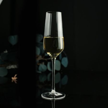 Бокал-флюте для шампанского 270 мл "Optical" d 6 см h24,5 см P.L. - BarWare [6]