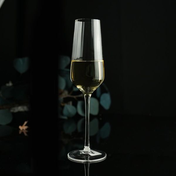 Бокал-флюте для шампанского 270 мл "Optical" d 6 см h24,5 см P.L. - BarWare [6]