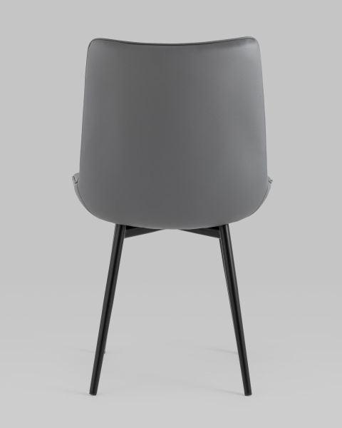 Стул Дарвин экокожа серый