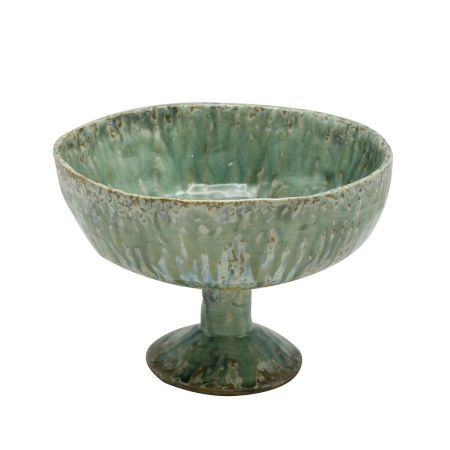 Фруктовница d 25/12,4 см h18,8 см 2350 мл Green Malachite Frutti di Mare P.L. [1]