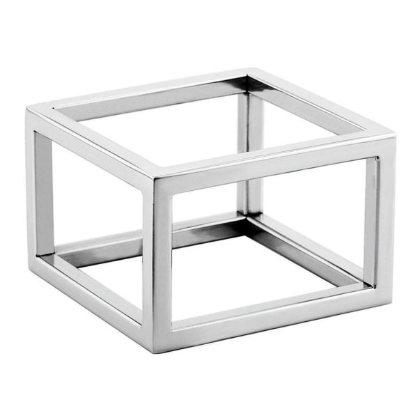 Подставка фуршетная стойка 12*12*8 см квадрат нерж. P.L. Proff Cuisine