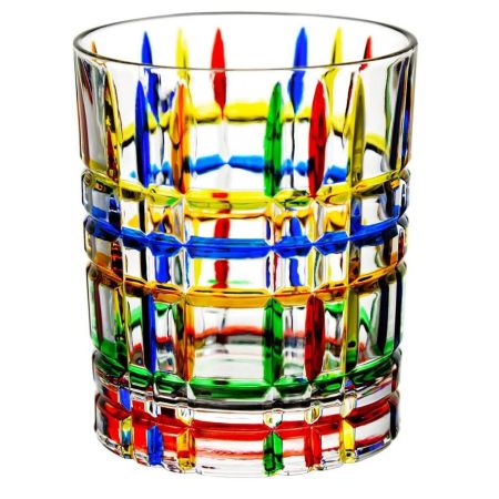 Стакан Олд Фэшн 300 мл Mosaic Stripes d 8 см h9,3 см "UTOPIA" P.L.- Barbossa [6]