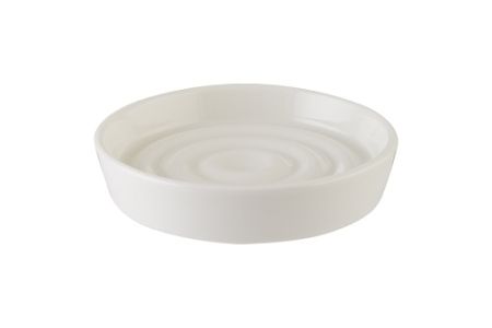 Соусник  75 мл. d=100 мм. для оливкового масла Белый Нит, тонкий край Bonna /1/12/2628/