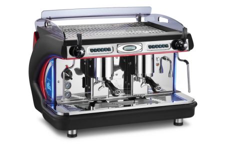 Кофемашина ручная ROYAL Synchro T2 SB 2 группы Lever dispensing черная (бойлер 8 л)