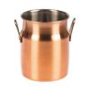 Емкость для подачи закусок/снэков 470 мл d 7,5 см h10 см Jug Copper нерж. с медн. покр. P.L.