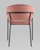 Стул Бруно велюр пыльно-розовый