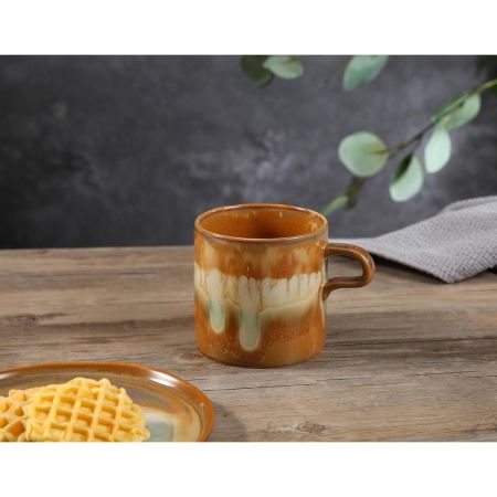 Кружка 500 мл d 10,8 см h9,6 см Light Brown Spots Frutti di Mare P.L. [1]