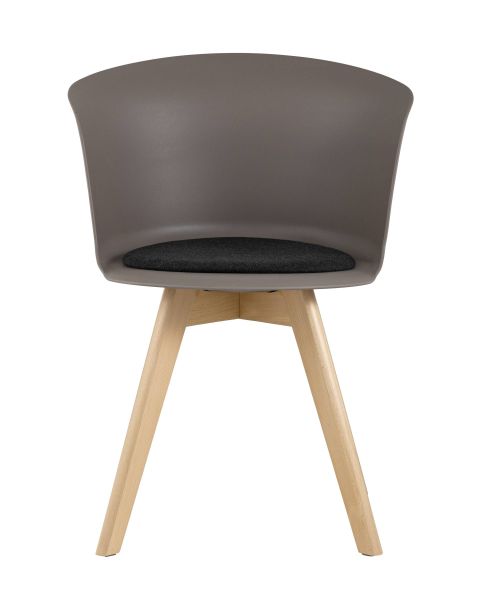 Стул Blossom с подушкой темно-бежевый