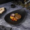 Блюдо овальное 31*23,3 см h5 см Side Up Black Raw Stellar P.L. Proff Cuisine [4]