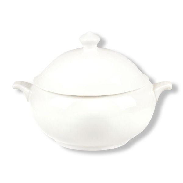 Супница 3 л d 25 см h22 см белая фарфор P.L. Proff Cuisine [1]