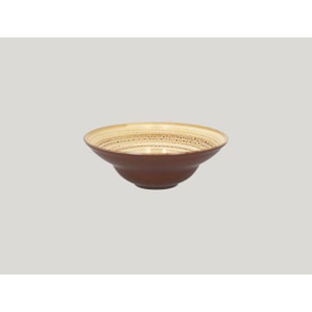 Глубокая тарелка RAK Porcelain Twirl Beach 320 мл, 23*8 см