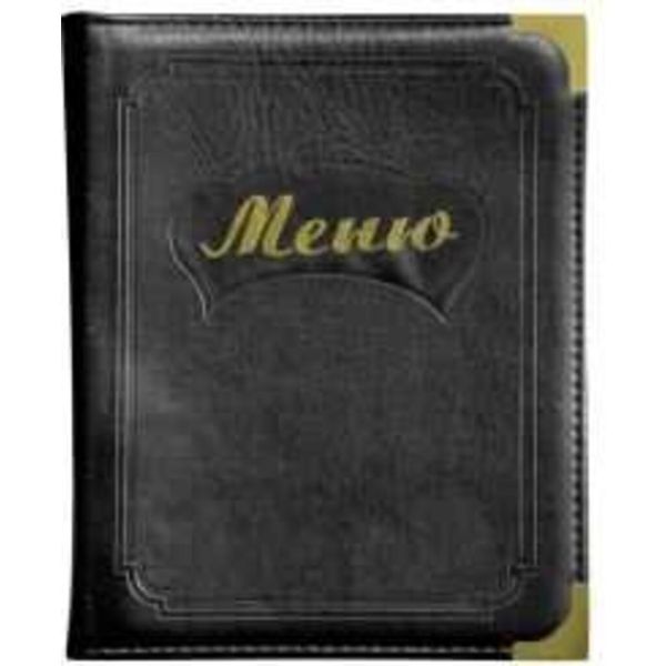 Папка для меню черная А5, P.L. - BarWare