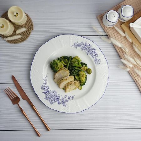 Тарелка d 27 см h1,7 см Sea Flower P.L. Proff Cuisine [6]