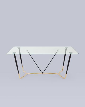 Стол обеденный Даймакс 180*90 прозрачный