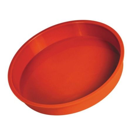 Форма кондитерская круглая d 28 см, h 4,7 см силикон P.L.