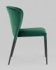 Стул Лори велюр зелёный